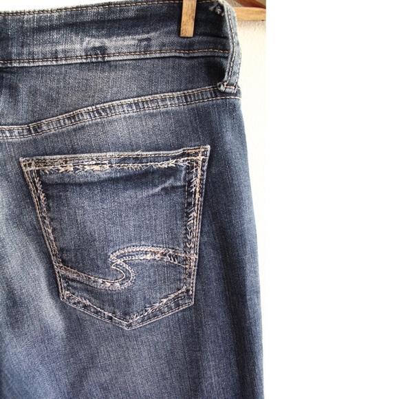 Silver Jeans NWOT Suki Mid Rise Straight Leg Jeans 26 2 - Picture 10 of 11